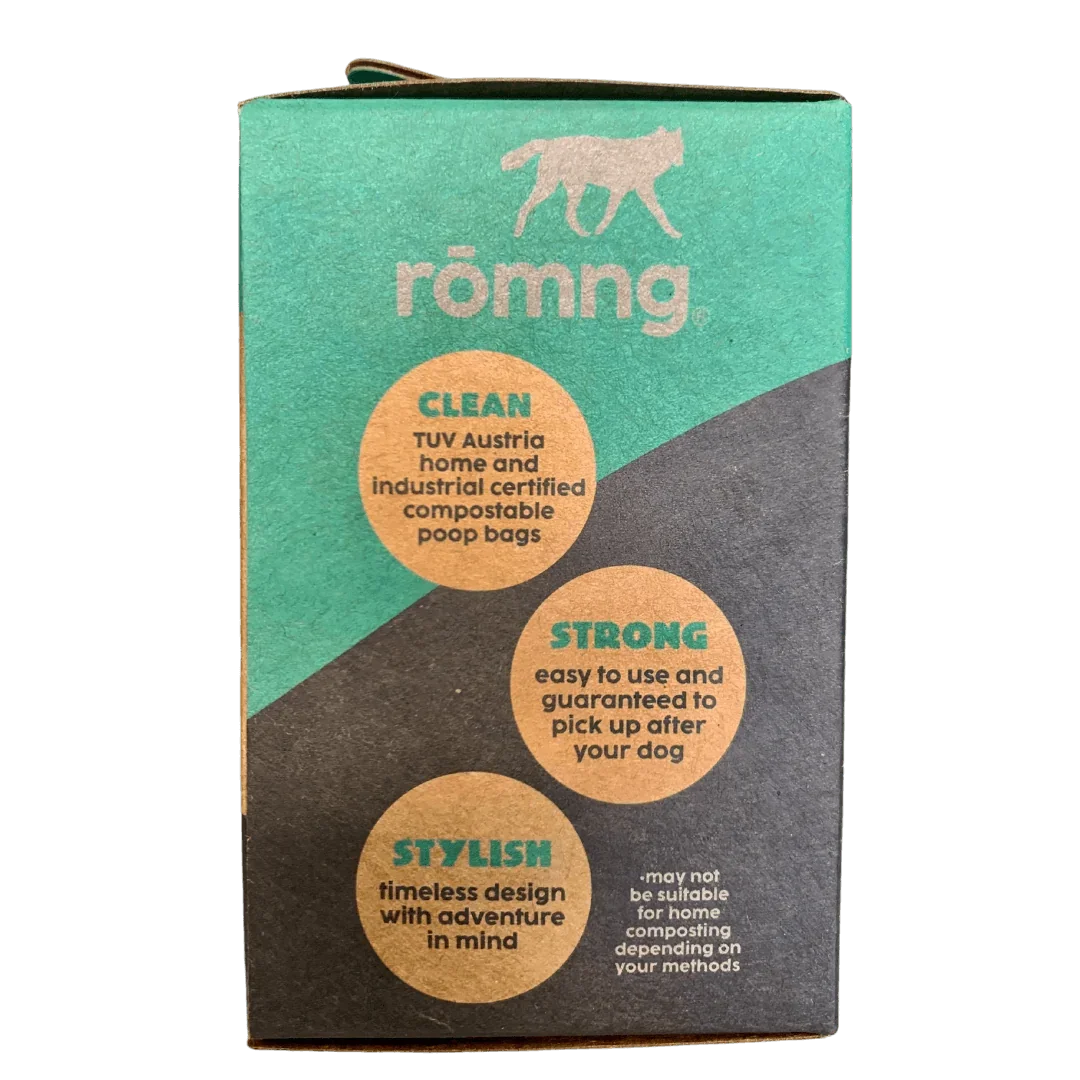 compostable plant-based dog poop bags