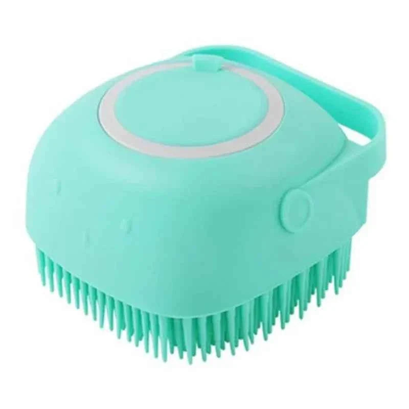 Dog & Cat Bath Massage Brush – Soft Silicone Pet Accessories Tools
