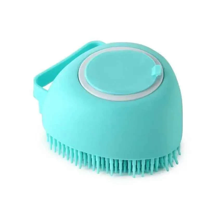 Dog & Cat Bath Massage Brush – Soft Silicone Pet Accessories Tools